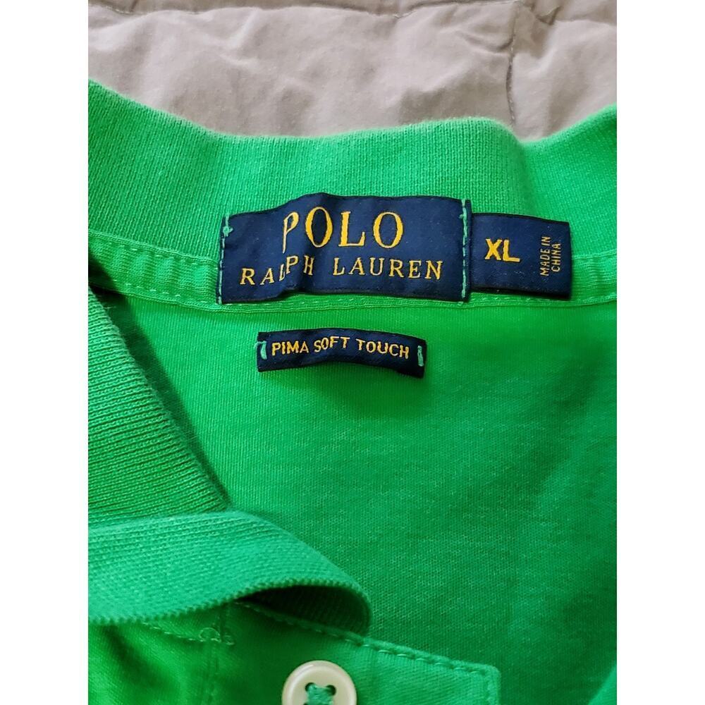 Polo Ralph Lauren Collared Shirt Men’s XL Blue Pima Soft Touch - Picture 2 of 12